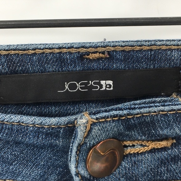 Joe's Jeans "The Skinny" Nina Distressed Medium Wash Jean - Sz 28 - Picture 4 of 15
